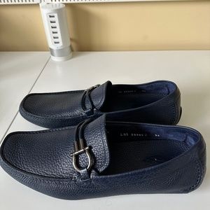 Salvatore Ferragamo Mens Shoes Drivers Loafers 9.5